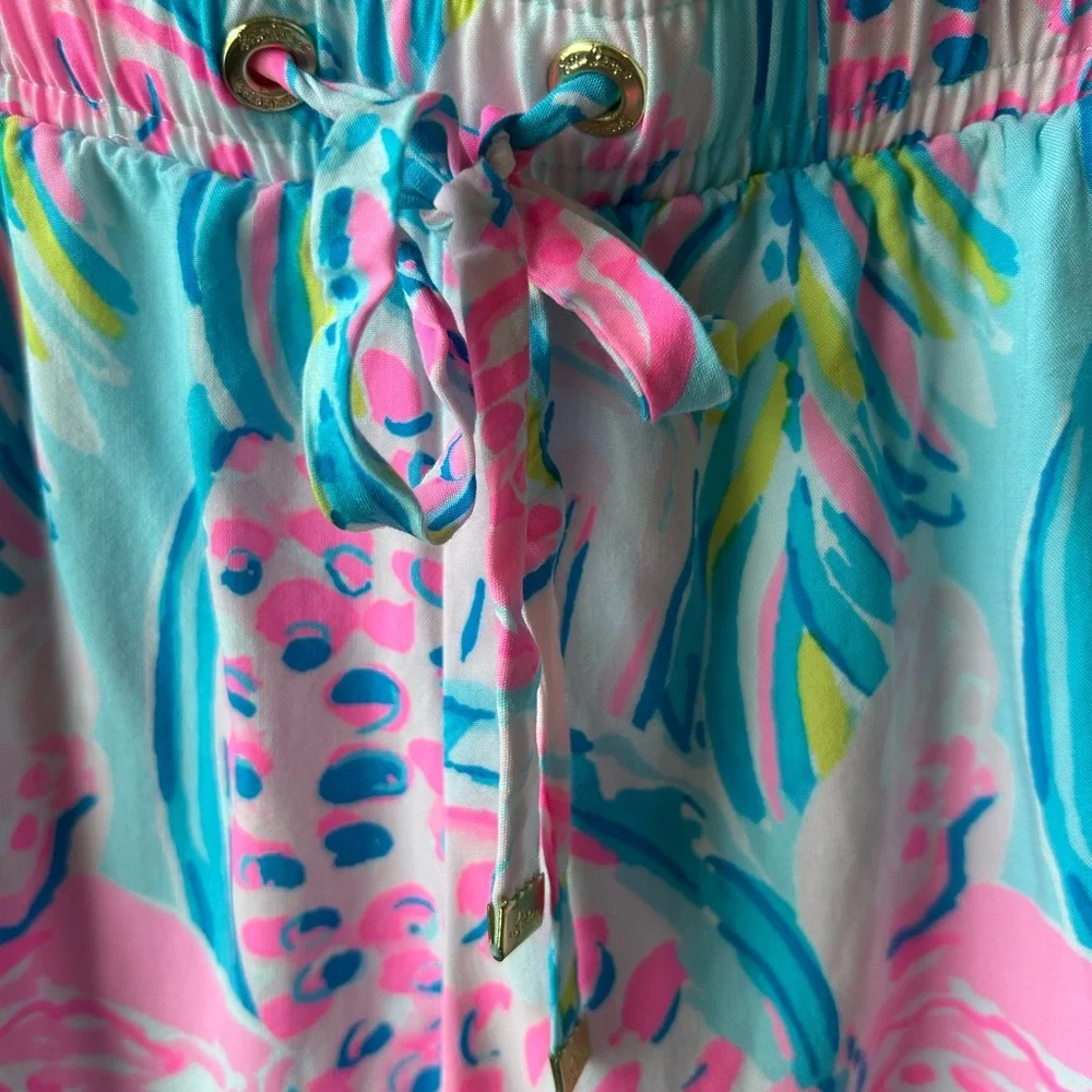 Lilly Pulitzer Pink and Blue Shorts - Picture 6 of 9